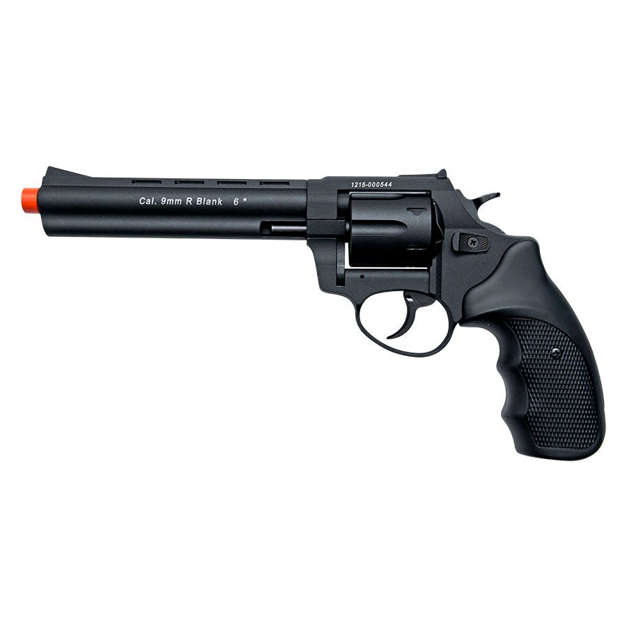 Stalker R1 6" Barrel Revolver Black - 9mm Zoraki Blank Firing Gun