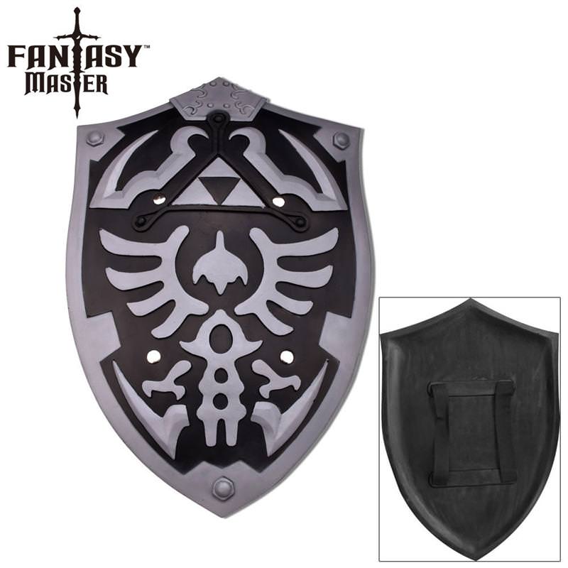 Dark Foam Zelda Hylian Cosplay Shield