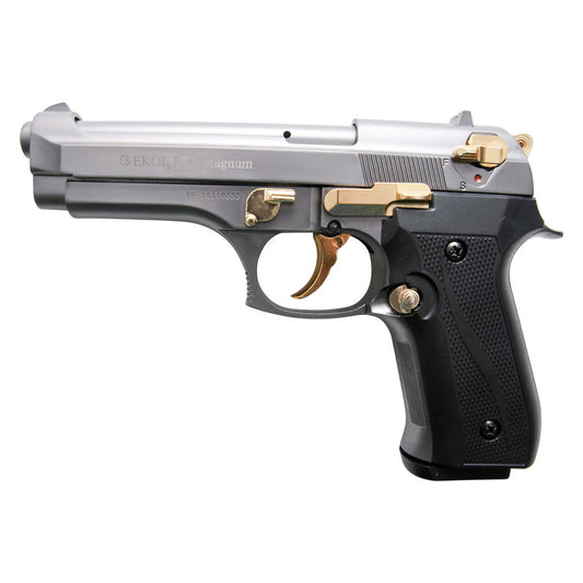 V92F Fume with Gold Fittings - Blank Firing Gun