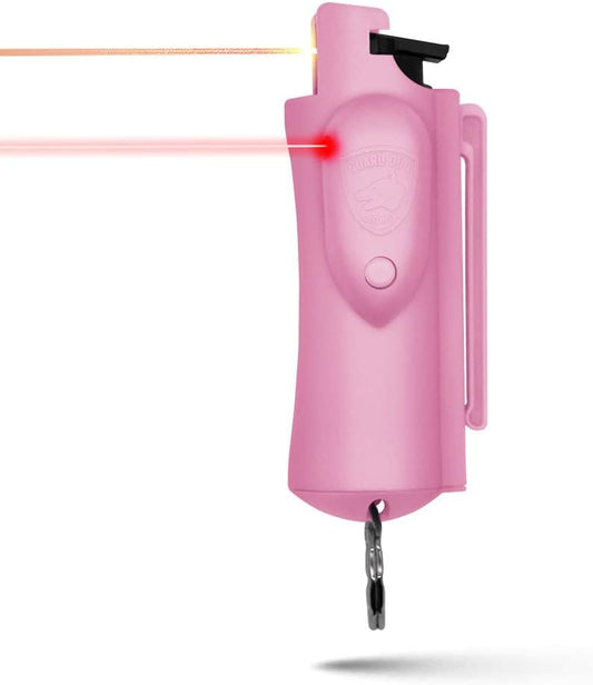 Guard Dog Security Accufire Keychain Pepper Spray with Laser Sight