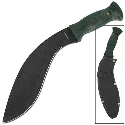 Gurkha Blade Kukri Knife Rubber Grip
