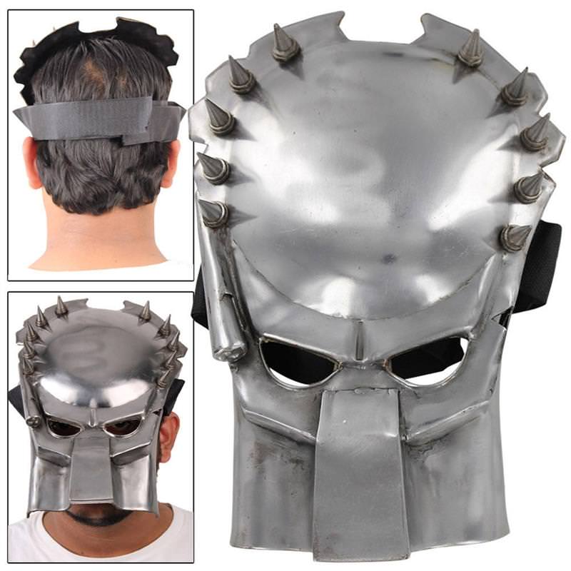 Fantasy Predator Warrior Movie 20g Costume Re-enactment Battle Mask