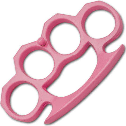Pink Color Solid Steel Belt Buckle Knuckle, Paperweight