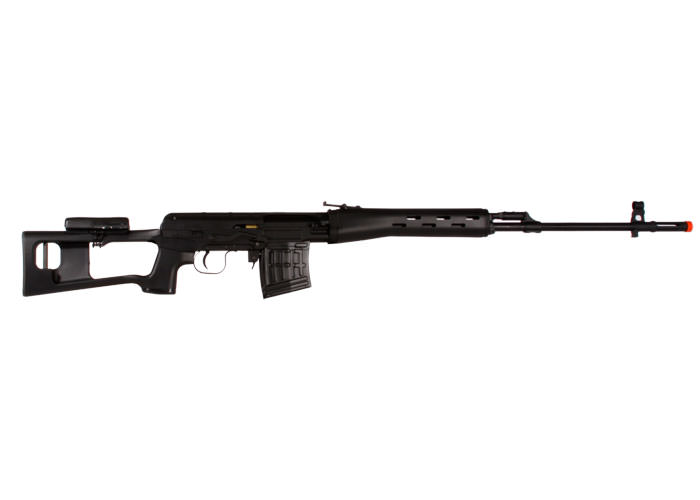 King Arms Licensed Kalashnikov Airsoft Spring SVD Sniper Rifle