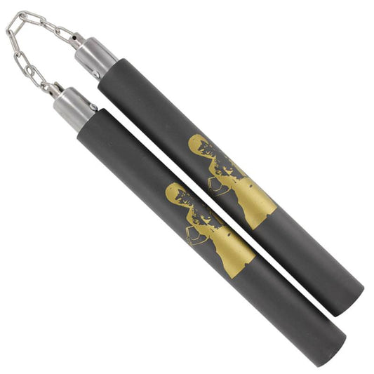 Kung Fu Master Martial Arts Training Nunchaku Black