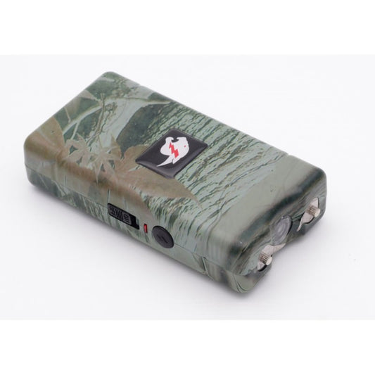 Camo Zebra Max Power 10 Million Volt Stun Gun Rechargeable LED Light