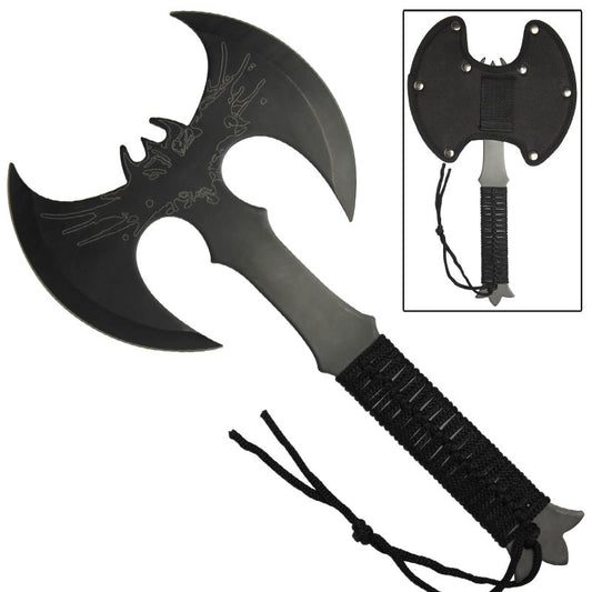 Legendary Dark Wing Midnight Throwing Axe