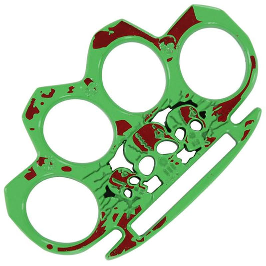 Life or Death Blood Splatter Knuckle Buckle Paperweight