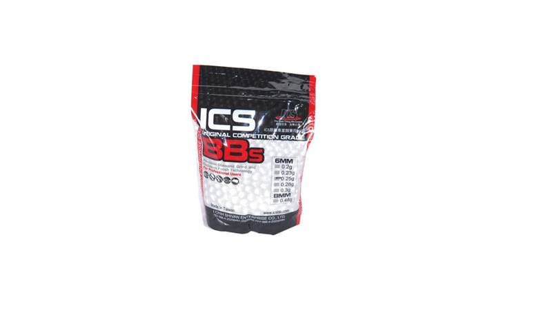 3500 ICS Competition Grade .25g 6mm Airsoft BBs