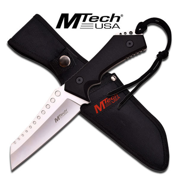 MTech USA Fixed Blade Military Style Tactical Chopper Knife