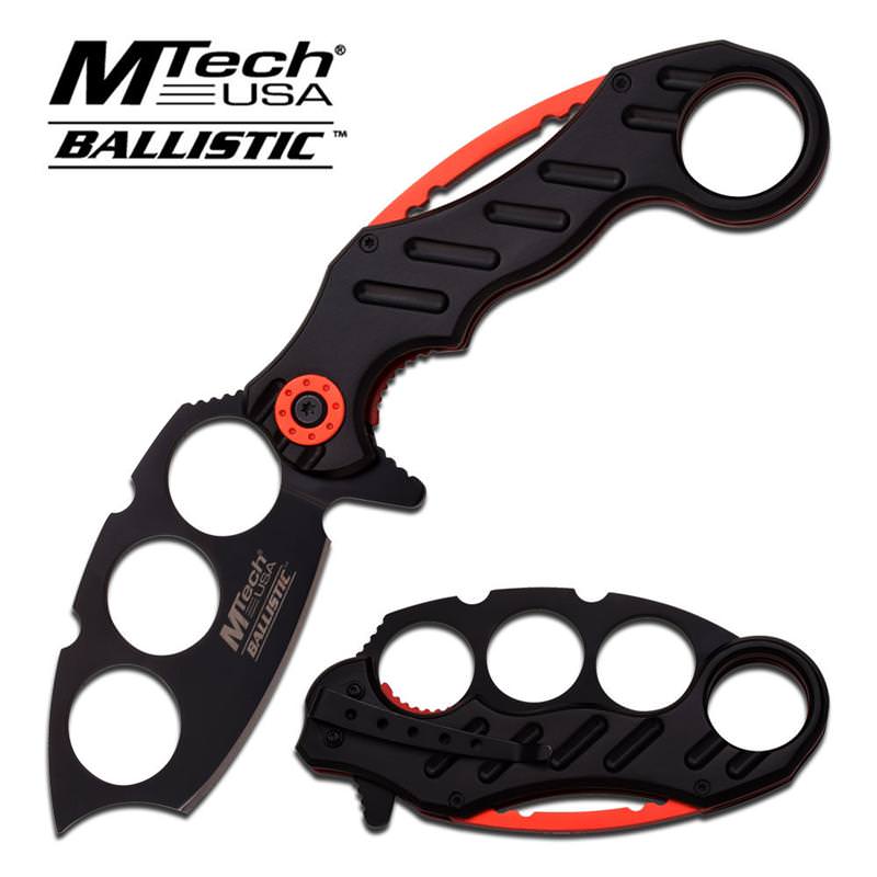 MTech USA Spring Assisted Knife 5.5" Knuckler