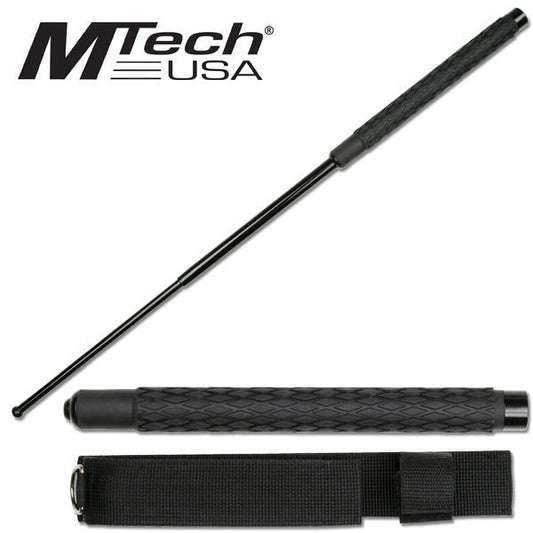 MTech Telescopic Night Watchman Steel Baton 32 Inch
