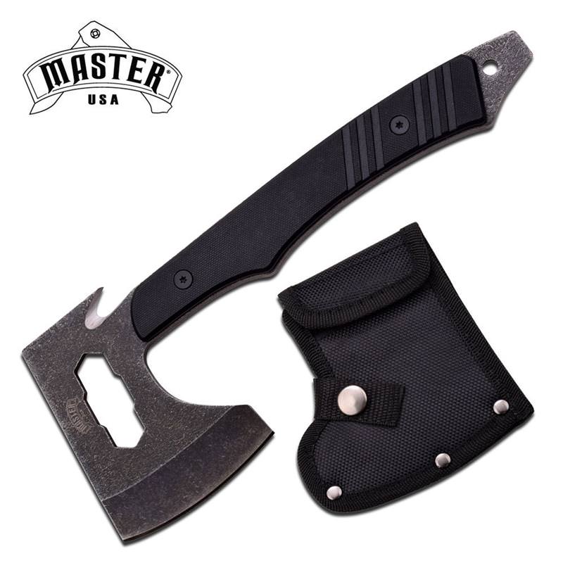 Full Tang G10 Gut Hook Tactical Throwing Camp Axe Hatchet Tomahawk