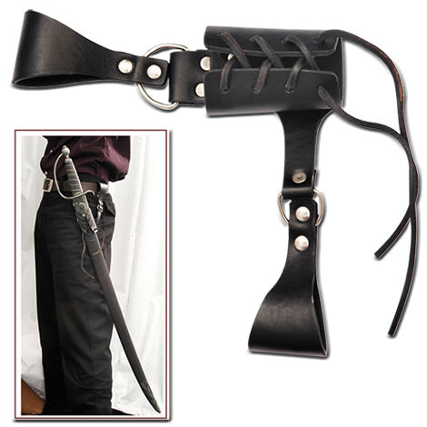 Medieval Leather Sword Frog