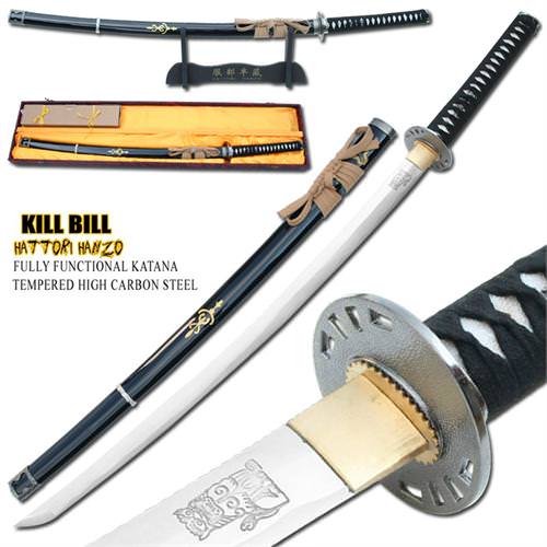 Musashi Kill Bill Brides Sword 1060 Carbon Steel Blade