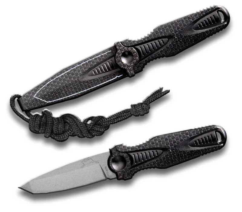 6.5 Inches Neck Knife Mini Hunting Knife With Tanto Blade