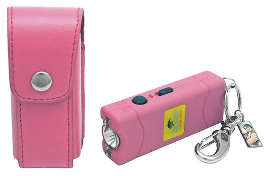Nitro 2.5 Million Volt Stun Gun Rechargeable with LED light in Pink