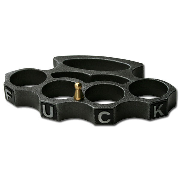 F*CK Black Belt Buckle Knuckles