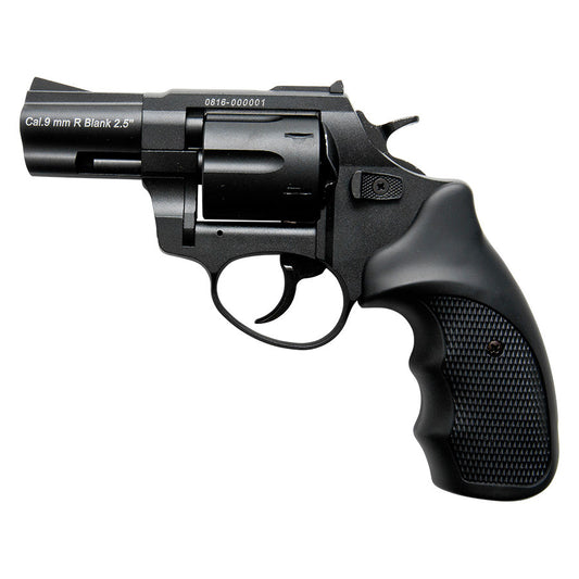 Stalker R1 2.5" Barrel Revolver Black - 9mm Zoraki Blank Firing Gun