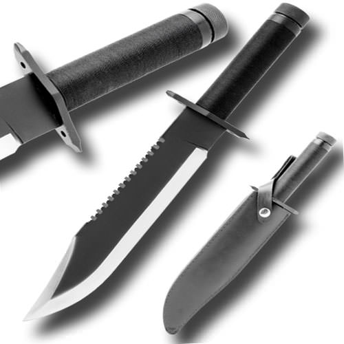 Rambo Style Full Size Survival Knife With Sheath