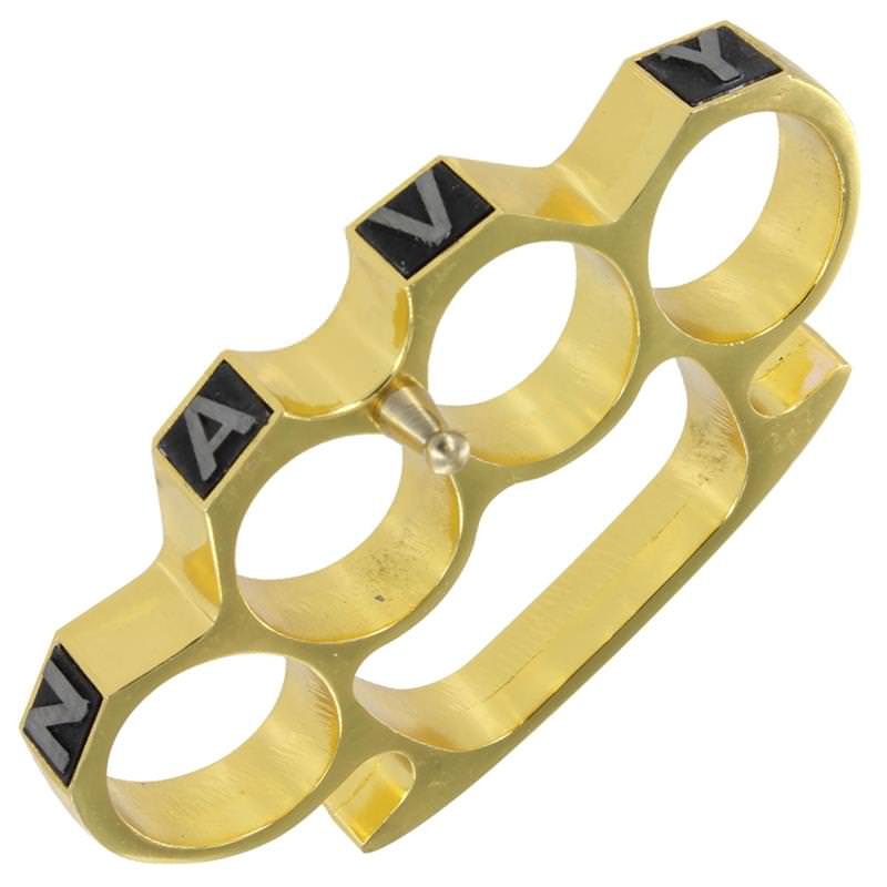 Rampage Navy Yard Knuckle Buckle Gold