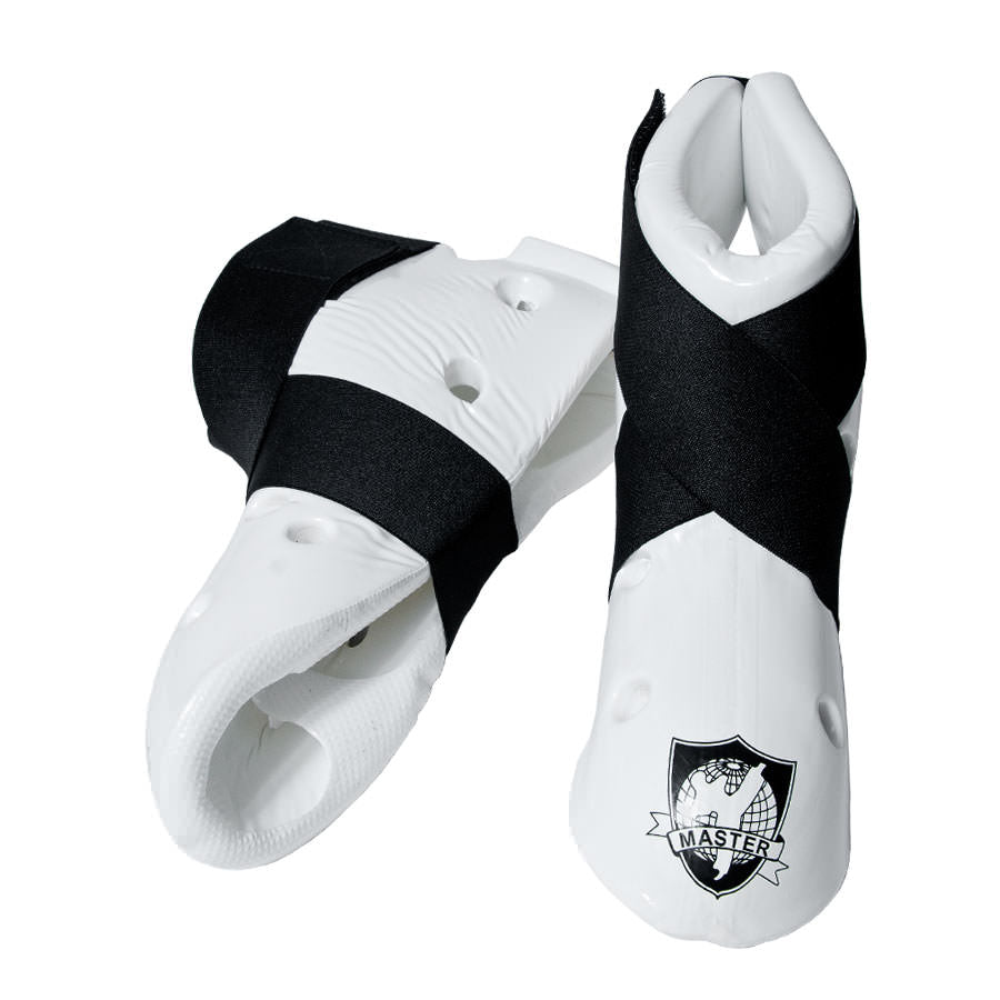 White Student Martial Arts Sparring Foot Gear Shoes Size Small