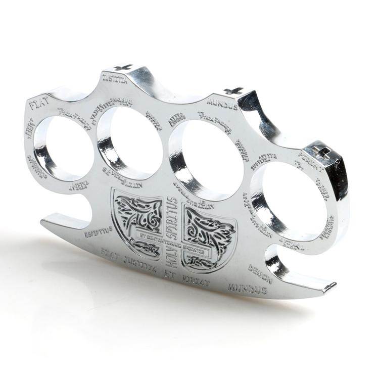 Silver Holy Spiritus Constantine Knuckle Paper Weight