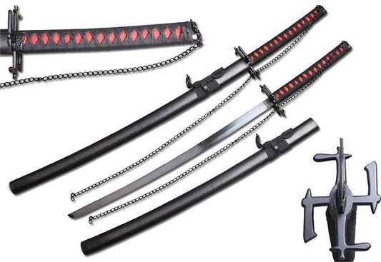 Ichigo Final Tensa Bankai Sword With Scabbard and Chain