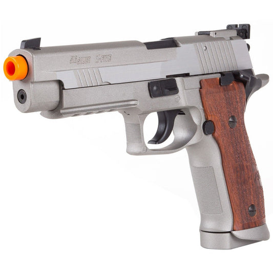 Sig Sauer P226 X-5 CO2 Full Metal Gas BlowBack Pistol Stainless AirSoft Gun