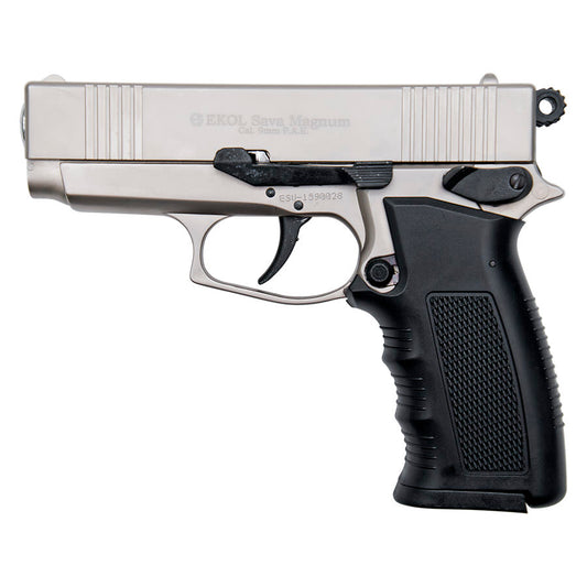 Sava Magnum Blank Firing Replica Pistol Satin Finish