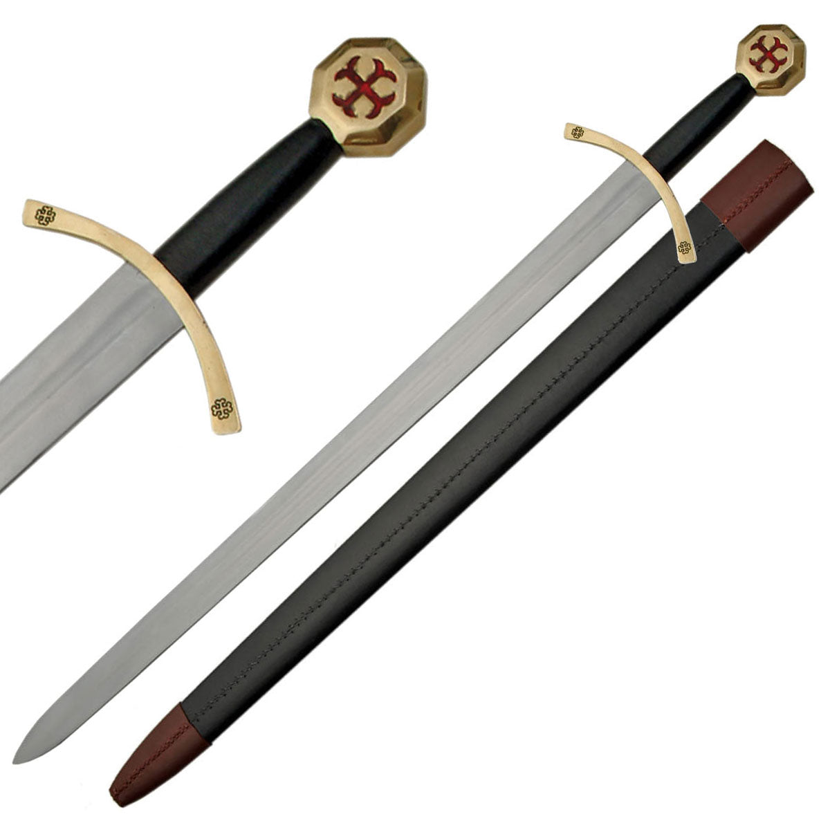 Medieval Knights Templar Crusader Renaissance Handmade Sword