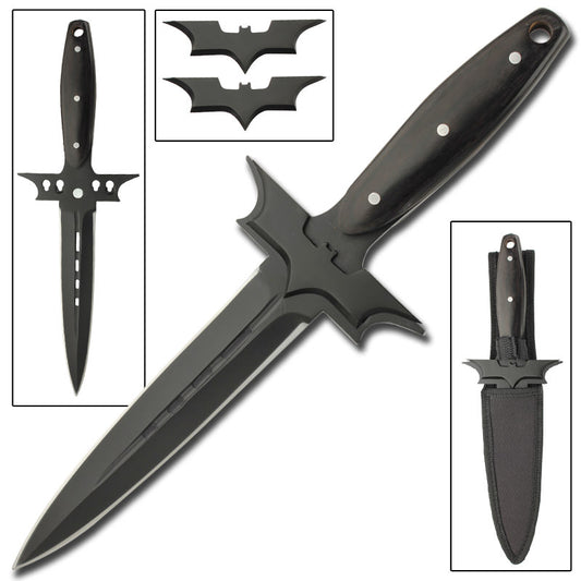 Shadow Of The Midnight Dagger With Throwers