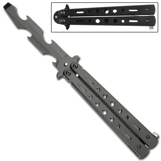 Swallowtail Butterfly Beverage Opener Multi Tool - Black