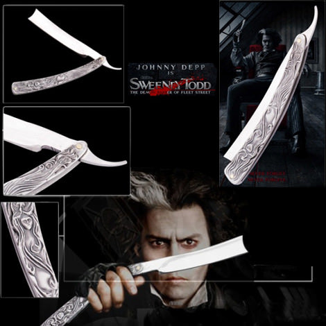 Sweeney Todd Demon Barber Knife The Demon Barber Of Fleet Street