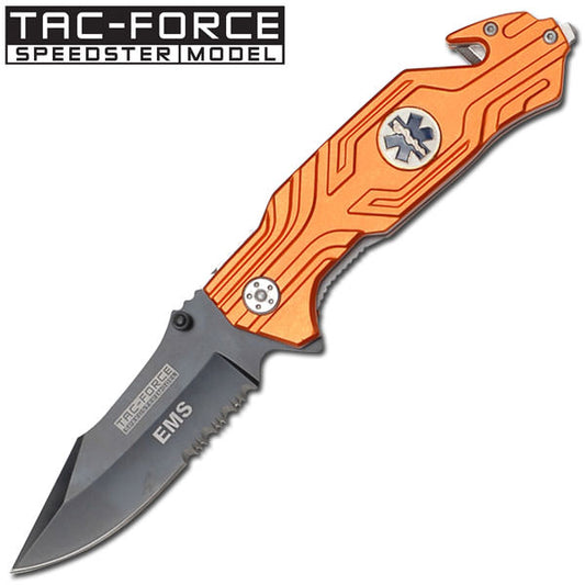 EMT EMS Rescue Style Assisted Opening Pocket Knife