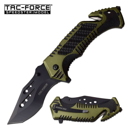 Tac Force Two Tone Tactical Spring Assisted Pocket Knife