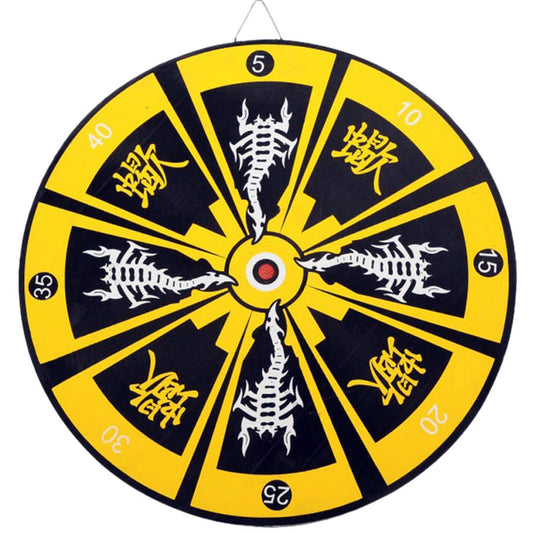 Oriental Stinger Bullseye Throwing Knife Target Dart Board