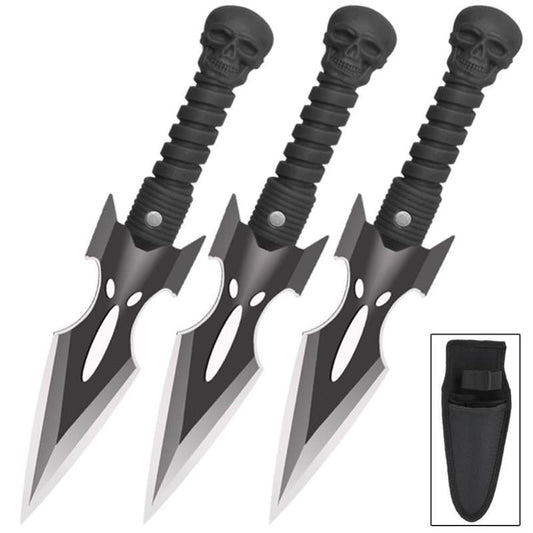 3 Pcs Dark Resurrection Practice Target Throwing Knife Set