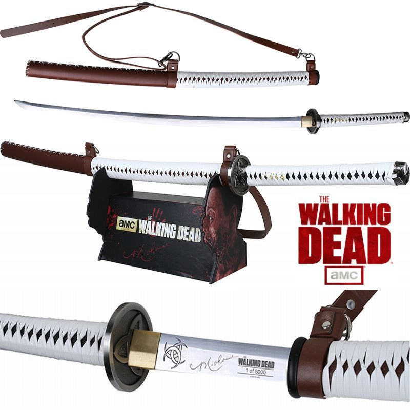 The Walking Dead Officially Licensed Michonne Sword Katana Signature Edition