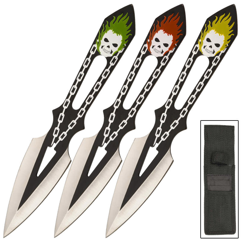 Unchained 3 Piece Throwing Knives