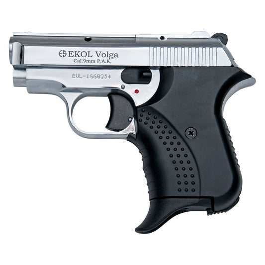 Volga Blank Firing Replica 9MM Gun - Chrome Finish