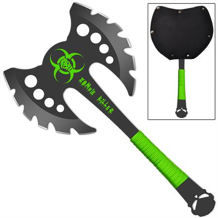 Zombie Killer Recon Double Headed Throwing Practice Hatchet Axe