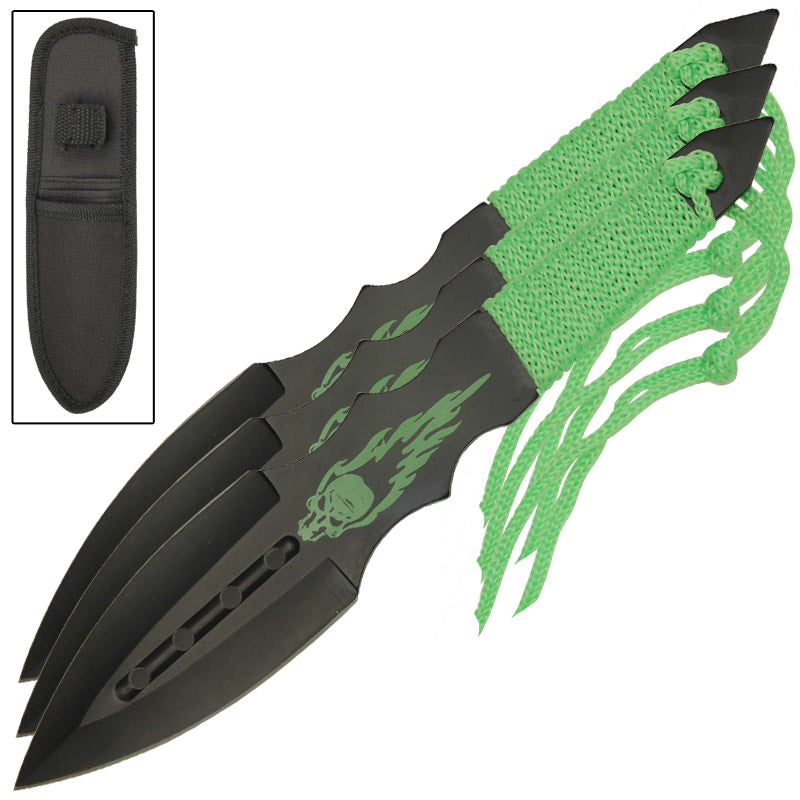 Zombie Killer Vengeful Spirit Three-Piece Throwing Knives