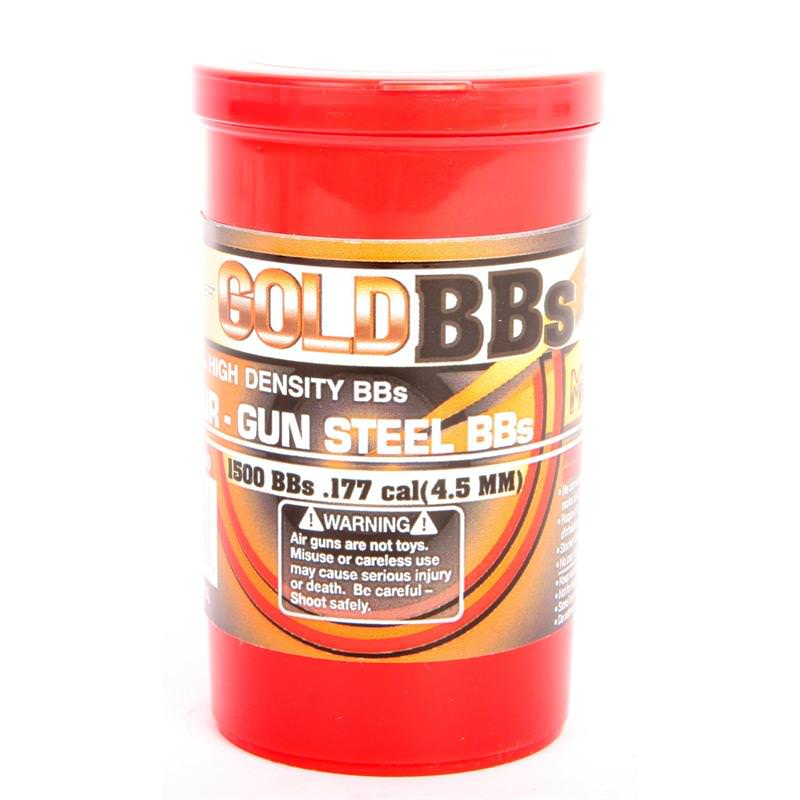 Soft Air Premium Quality 4.5mm, 0.177 cal, BB's, 1500-Carat (Gold)