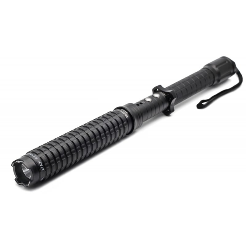 Expandable Flash Light Stun Gun Baton 16.5" - 18.75"