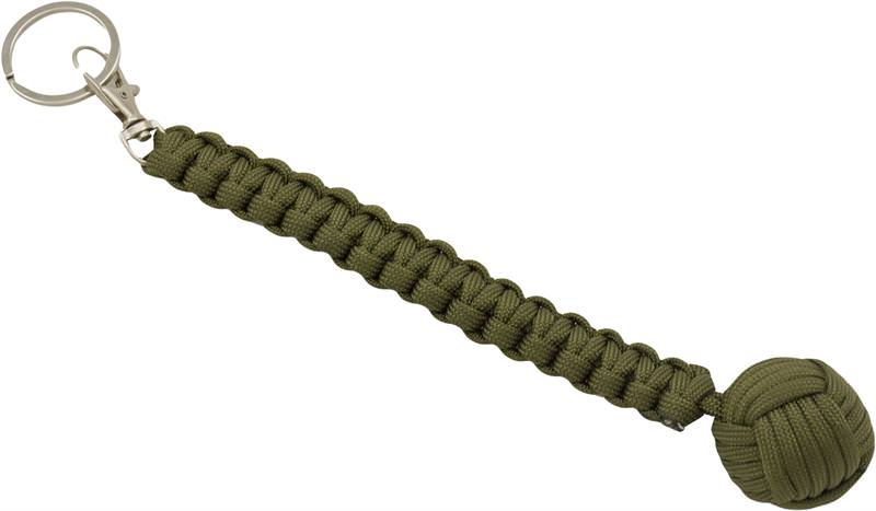 Green Paracord Self Defense Monkey Fist Survival Set