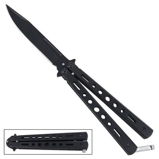 Midnight Trickster Butterfly Knife