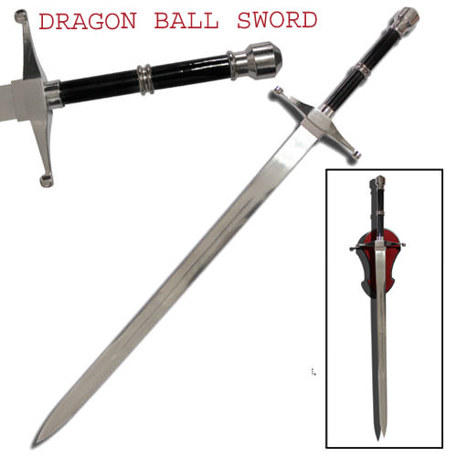 Dragon Ball Z Trunk Replica Sword With Plaque And Sheath