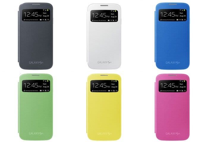 Samsung S4 Flip Case S View Window Case Book Case Flip Cover| Color| PURPLE