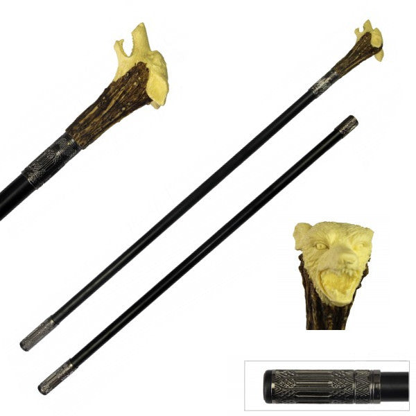 Wolf Walking Sword Cane